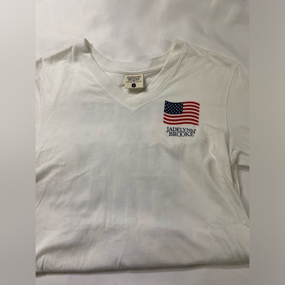 Jadelynn Brooke T Shirt 4th Of July Inspired Size Small - Picture 3 of 3